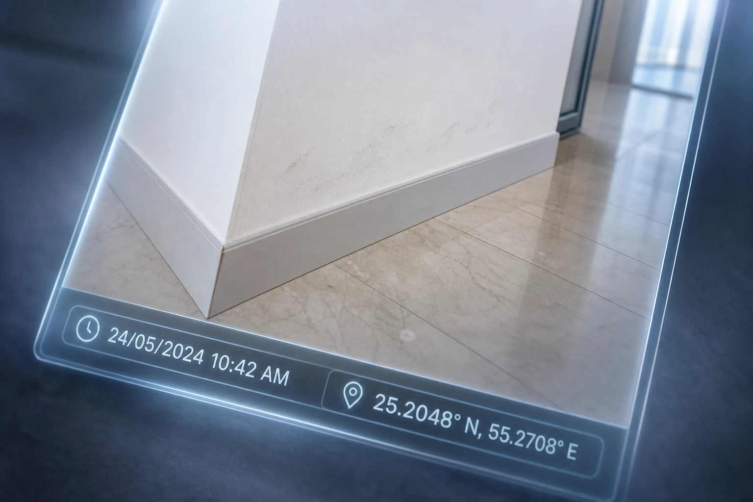 Time and location stay attached to every photo.