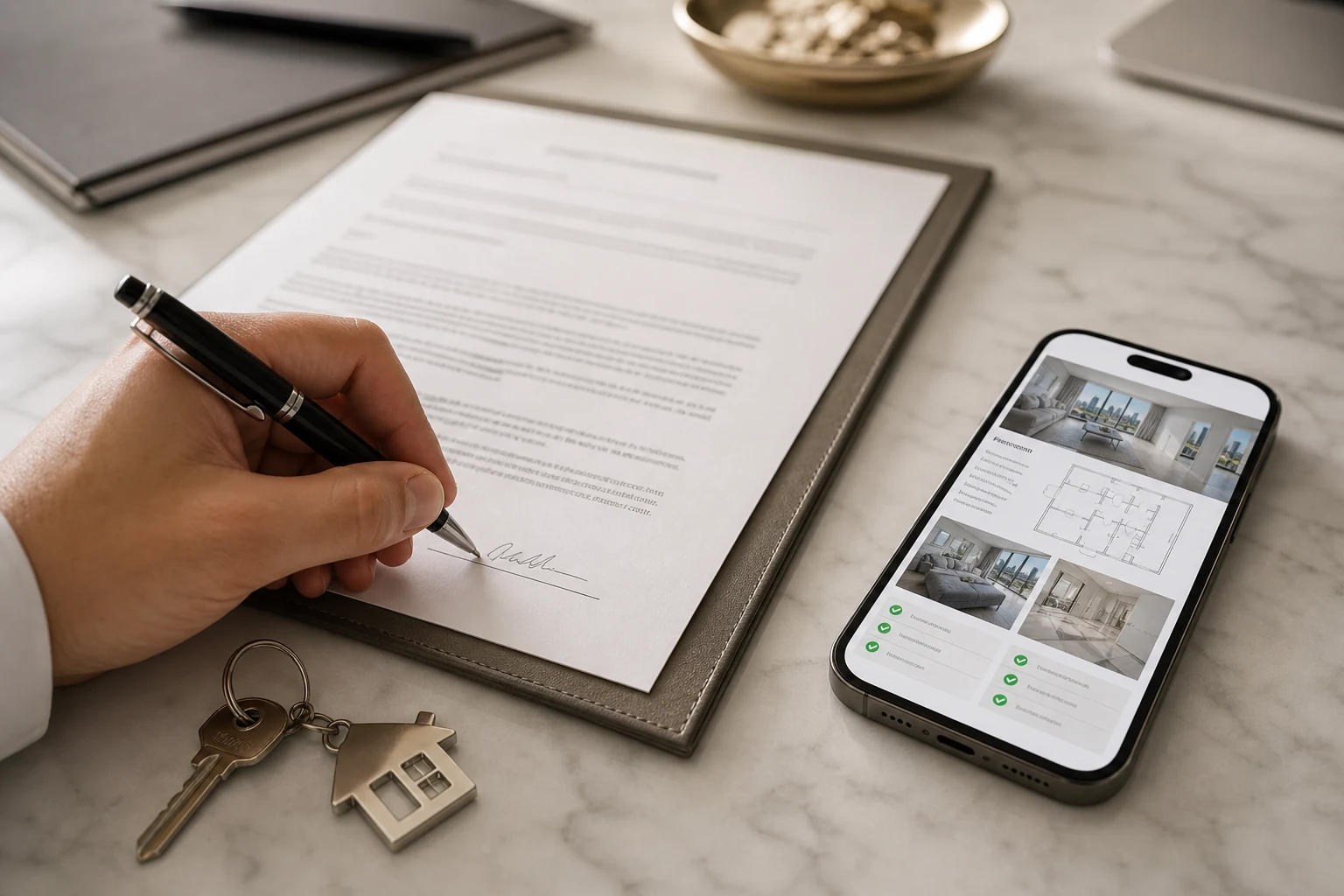 Document first. Sign second.
